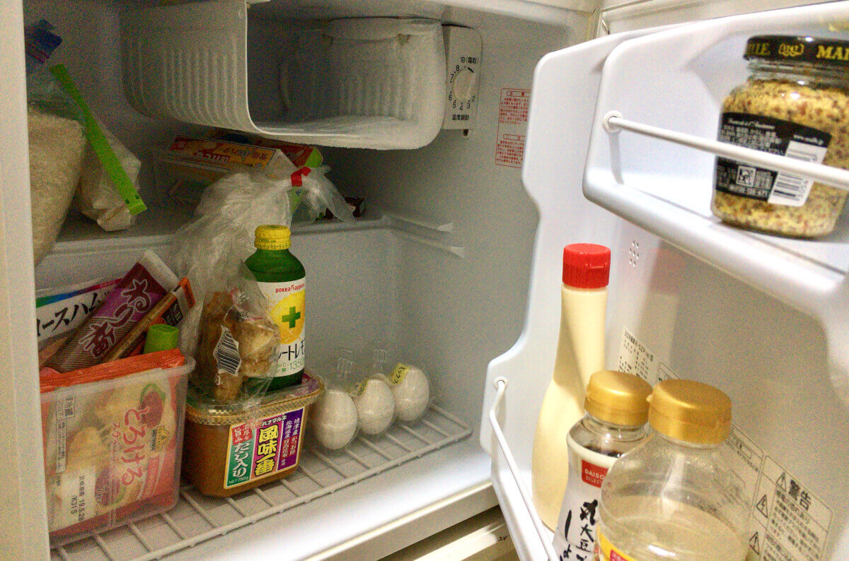 据え置きの冷凍冷蔵庫